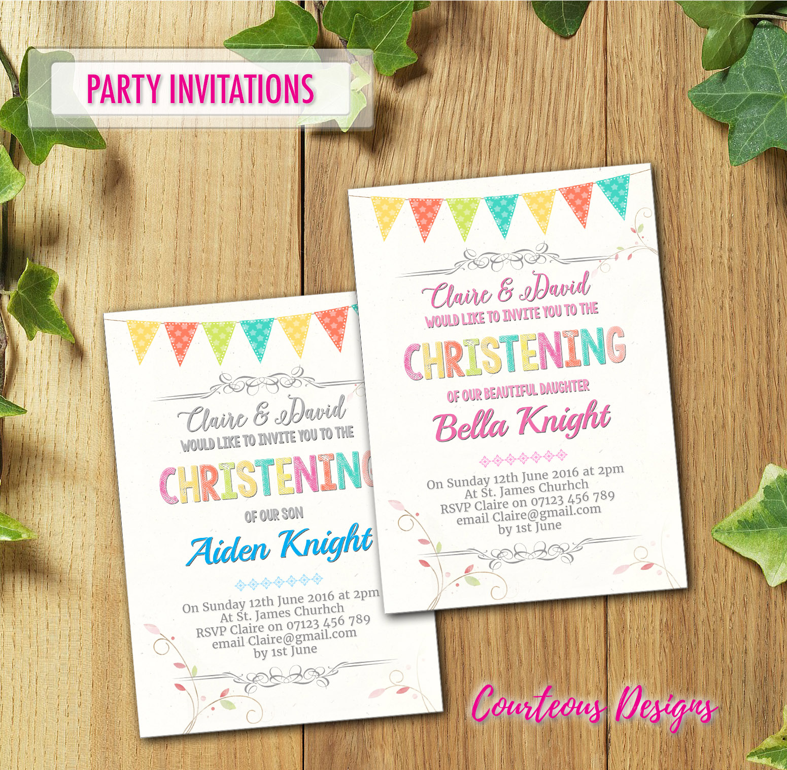 Christening Invitations