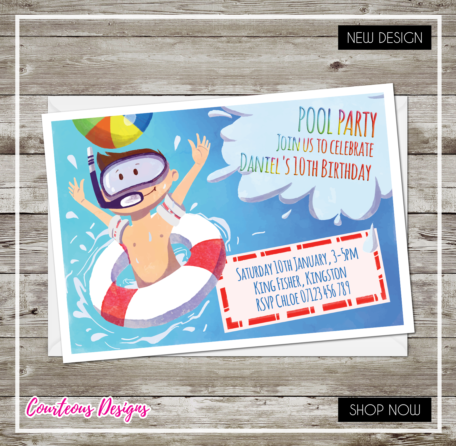 Pool Party Design